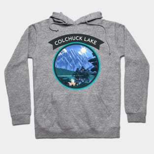 Vintage Colchuck Lake with Capturing the Beauty of Nature Hoodie